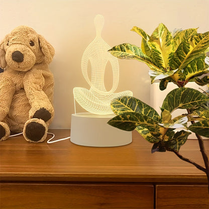 Skorter | ZenLight - 3D Yoga Night Lamp with USB Connection
