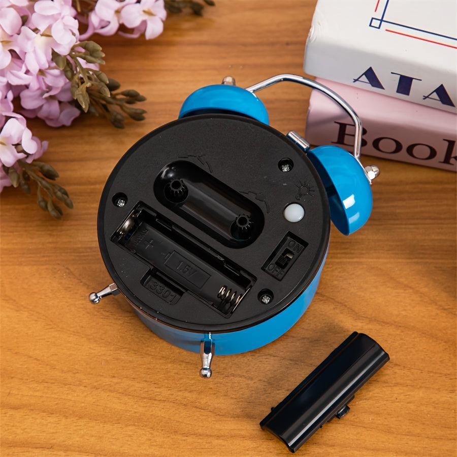 Skorter | ChimeVintage - Tall & Classic Alarm Clock with Night Light
