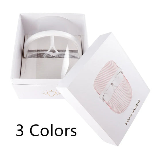 Skorter | 3 Colors LED Light Anti-Aging Therapy Face Mask