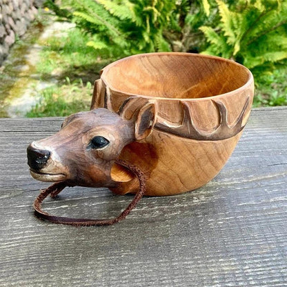 Skorter | Animal Outdoor Wooden Cup