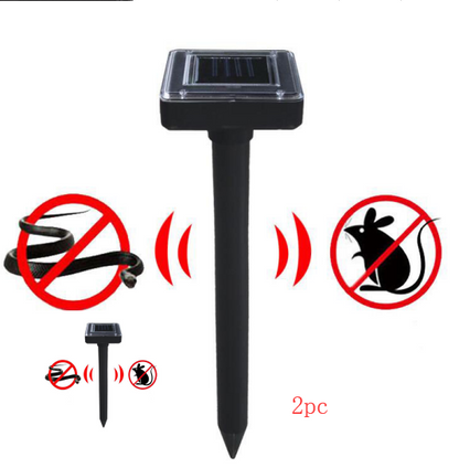 Skorter | Solar-powered snake and pest deterrent – Ultrasonic device for the garden