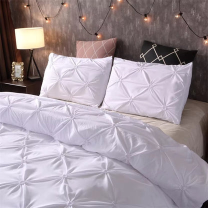Skorter | Airweave Pintuck | 3pcs Duvet Cover Set