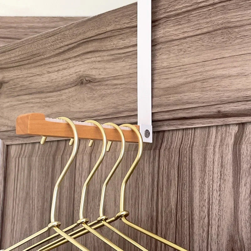 skorter | Foldable Wood Over The Door Hooks