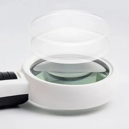 Skorter | 30x optical magnifying glass with LED light