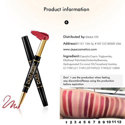 Skorter | Lip liner and lip stick 2 in 1