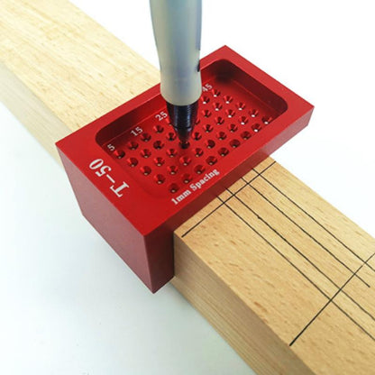 Skorter | 50-hole positioning T-shape ruler