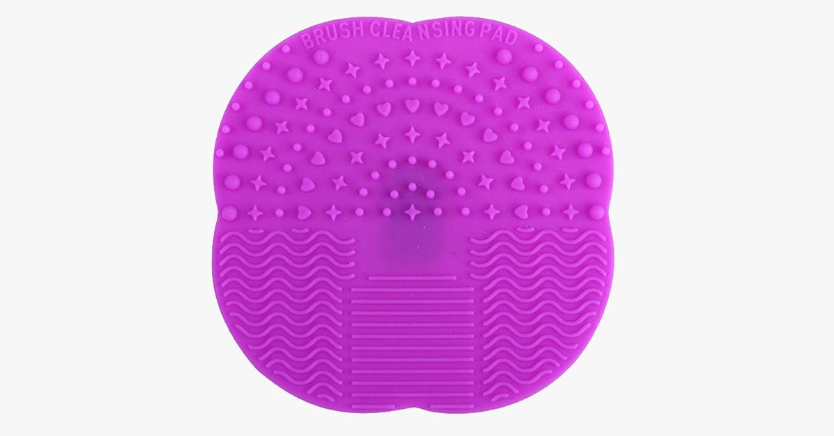 Skorter | Makeup Brush Cleaning Mat - Keep your makeup brushes clean, healthy, and looking fresh
