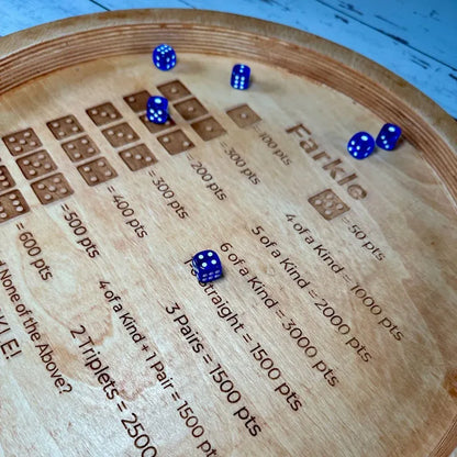 Skorter | Farkle Dice Tray