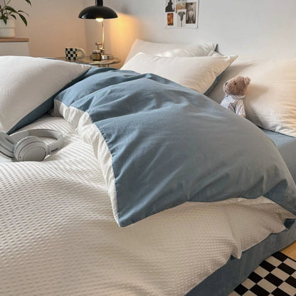 Skorter | Beaumont Ultra-Soft Waffle Duvet Set | 3pcs Set