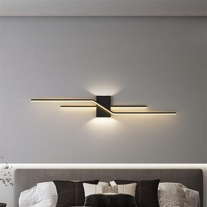 Skorter | Lines Creative LED Modern Minimalistisk Vägglampa Dekorativ Vägglampa Belysning