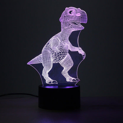 Skorter | Dinosaur Night light - 3D Dinosaur Light - T Rex Night Light