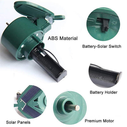 Skorter | Solar-powered dancing hummingbird and butterfly