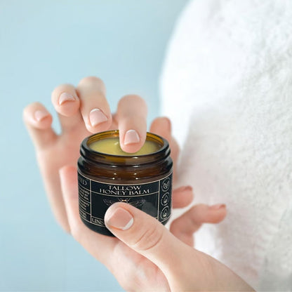 Skorter | Beef fat beeswax and honey face cream
