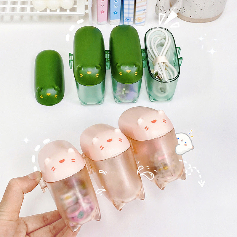 skorter | Cartoon Data Cable Storage Box