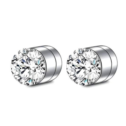 Skorter | Premium Unisex Magnetic Crystal Design Stud Earrings