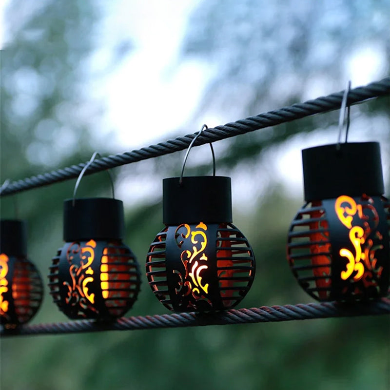 skorter | Solar Simulation Flames Pendant Lamp