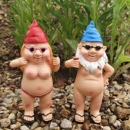 Skorter | Cheeky Garden Gnome Funny Statue
