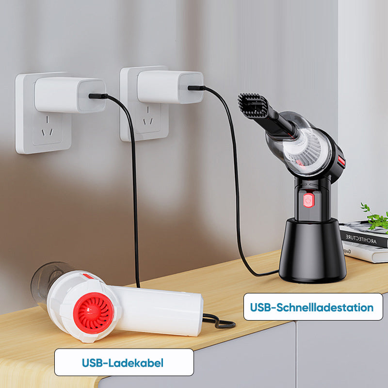 Skorter | Cordless Rechargeable Multifunctional Handheld Vacuum Cleaner for Cars and Households
