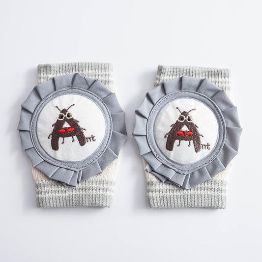 Skorter | Embroidery Print Baby Knee Pads