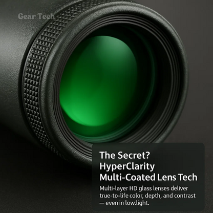 Skorter | Compact 600x Ultra-Zoom Monocular | HD Lens, Lightweight & Perfect for Hiking, Birdwatching, and Sports Events