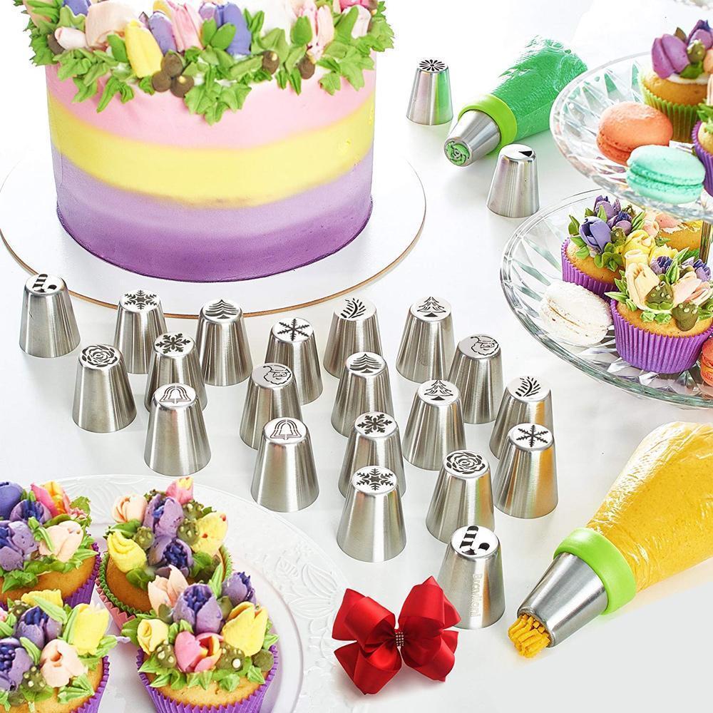 Skorter | Christmas Baking Piping Nozzle Set