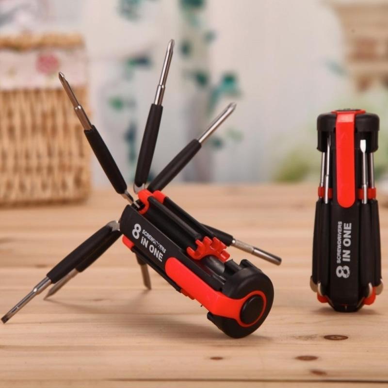 Skorter | 8 Screwdrivers in 1 Tool with Work Light and Flashlight