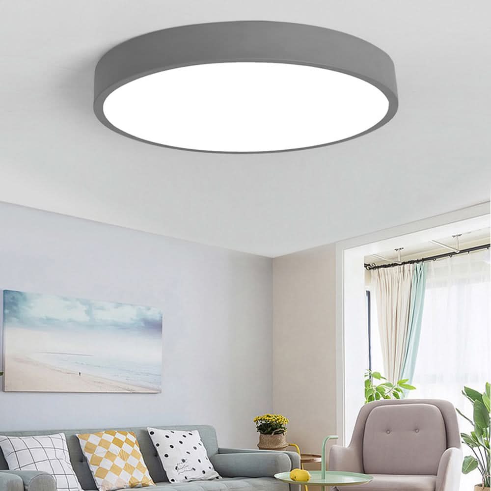 Skorter | Eterna LuxeRound LED Light | Decorative round ceiling lamp for modern living room, children's room & office