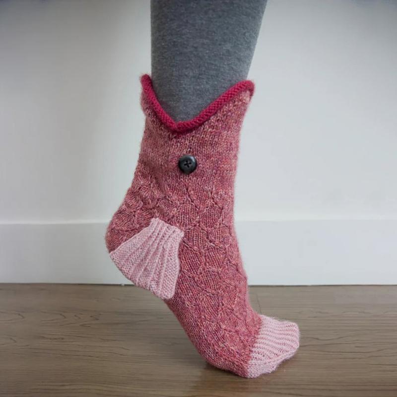Skorter | Animal Wool Knitted Socks Unisex Novelty Winter Warm