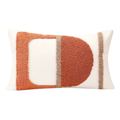 Skorter | Eden Geometric Embroidery Cushion Cover