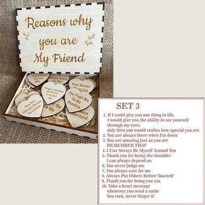Skorter | "Reasons why you are my friend" Friendship gift