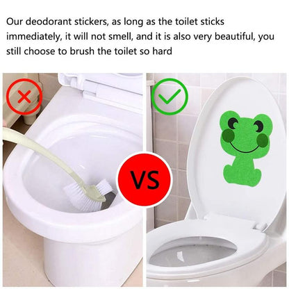 skorter | Bathroom Toilet Seat Deodorant Sticker