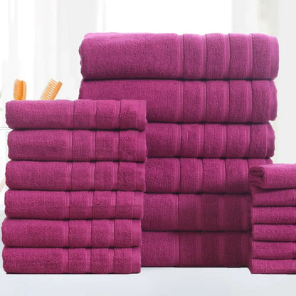 Skorter | 18-Bit: Bibb Home Zero Twist Egyptian Cotton Towel Set