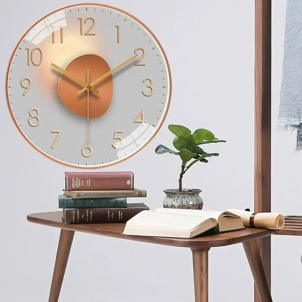 Skorter | StilDigit Wall Clock – Modern Digital Timekeeping for a Calm Environment