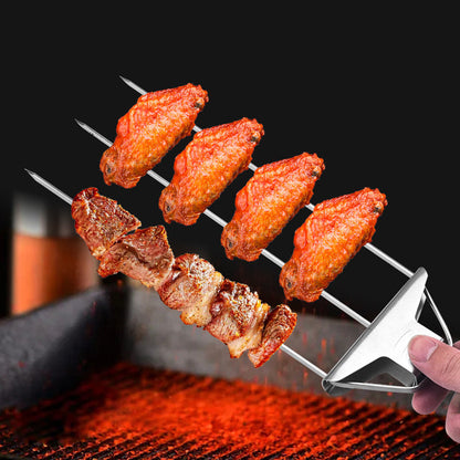 skorter | 3-Way Grill Skewers, Stainless Steel Skewers For Bbq