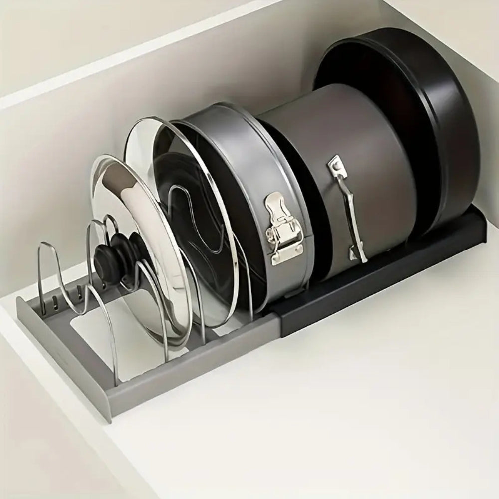 Skorter | Expandable Pot and Pans Organizer Rack