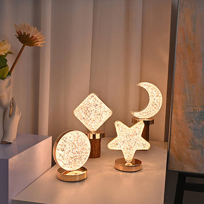 skorter | Star Moon Metal Table Lamp