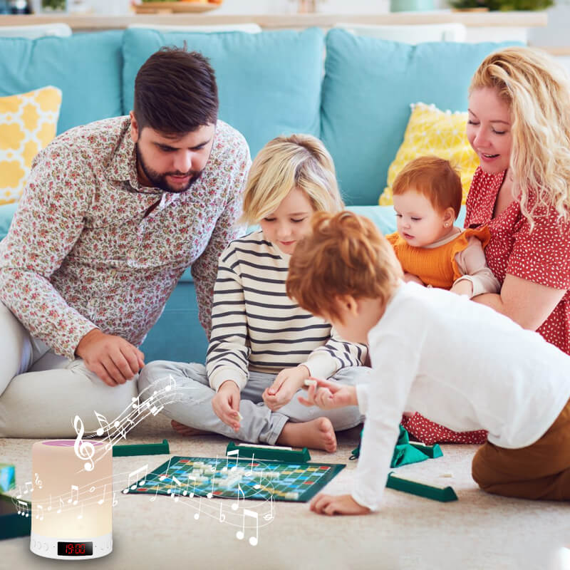 Skorter | Bluetooth Speaker&Colorful Lighting Table Lamp