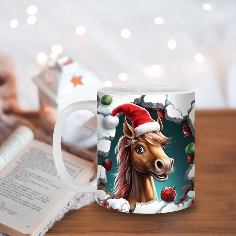 skorter | Christmas Animal Pattern Mug