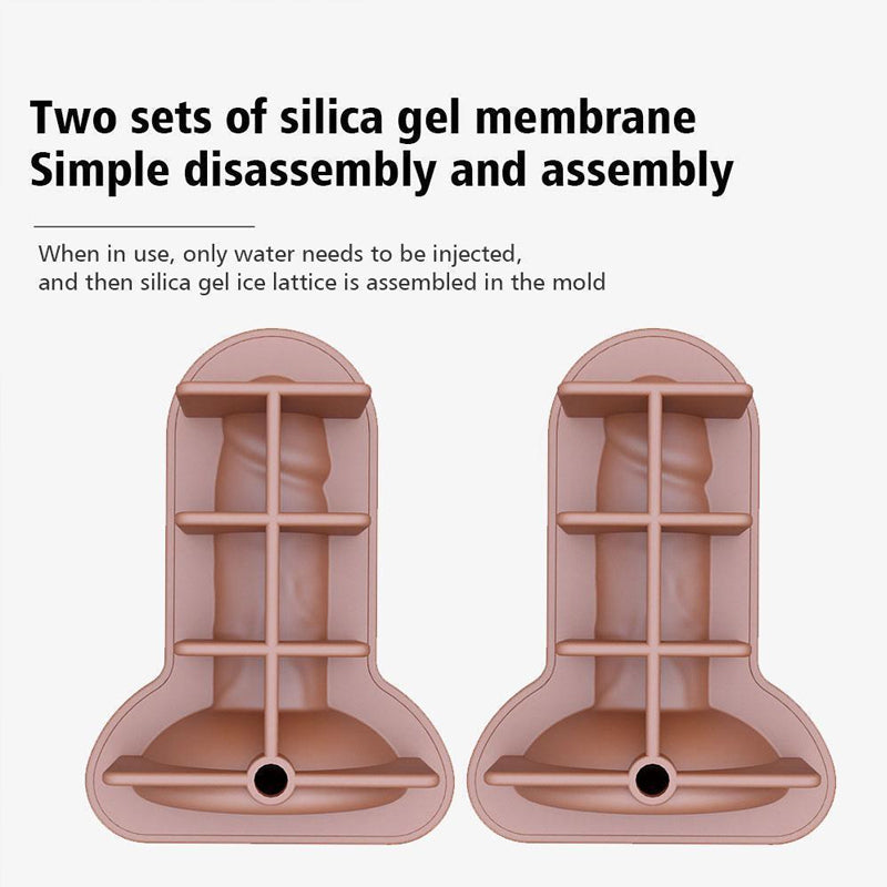 skorter | Adult Joke Ice Cube Mold Novelty Funny Silicone Ice Cube Tray