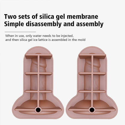 skorter | Adult Joke Ice Cube Mold Novelty Funny Silicone Ice Cube Tray