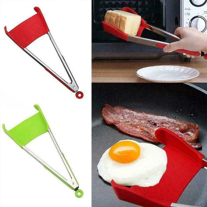 Skorter | 2 in 1 kitchen spatula and tongs