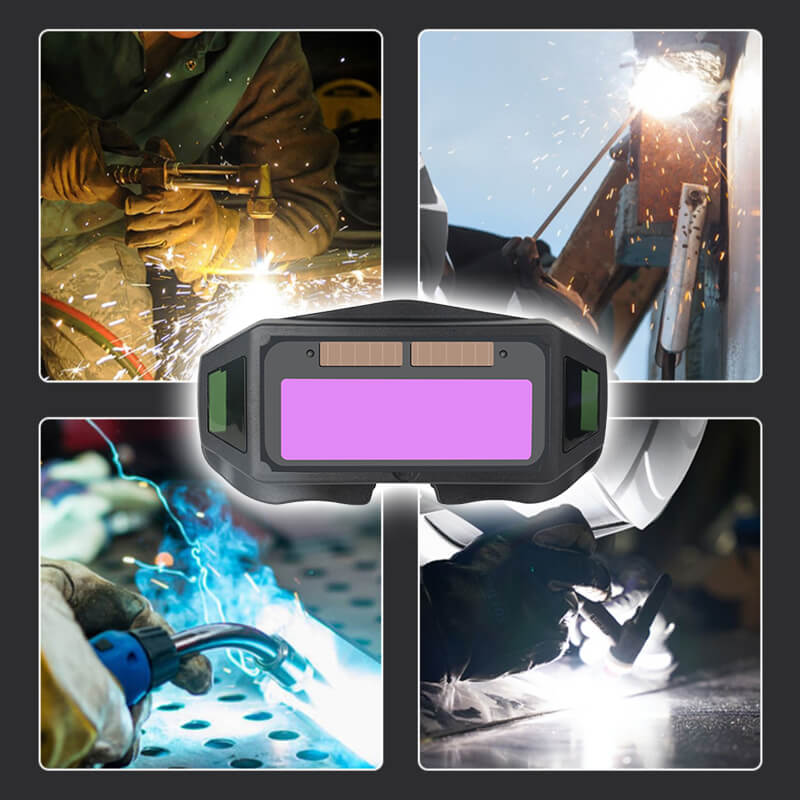 Skorter | Panoramic welding goggles with automatic darkening protection and protection against intense light
