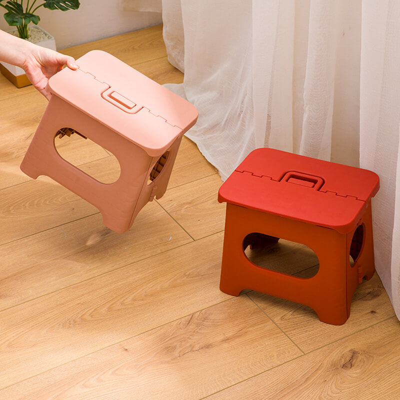Skorter | Folding Step Stool with Handle | Lightweight. Durable & Space-Saving for Kitchen. Bathroom. Office & Outdoor Use