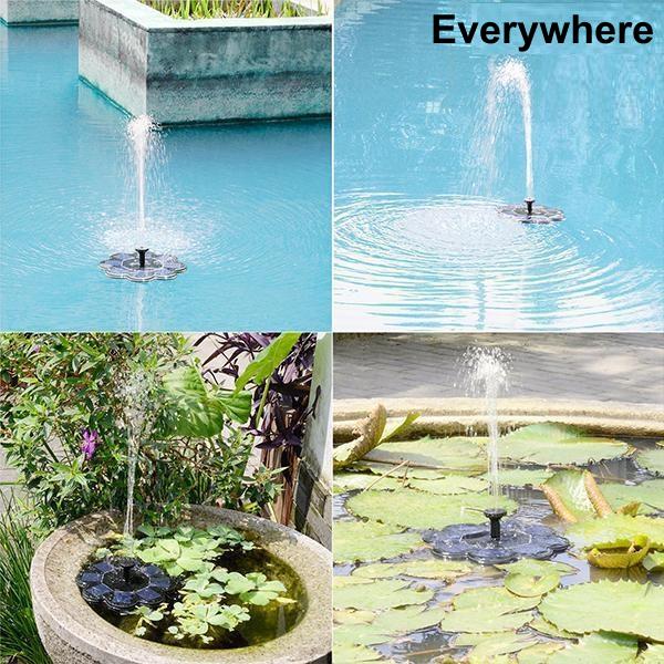 Skorter | Solar Bionic Fountain for Gardens Birth Bath for Floor / Ground