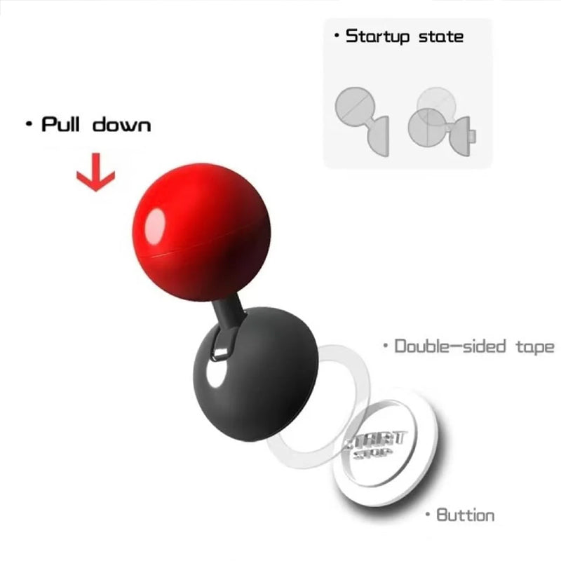 Skorter | Auto Motor Start Stop Button Joystick Full Metal Ball-Stick
