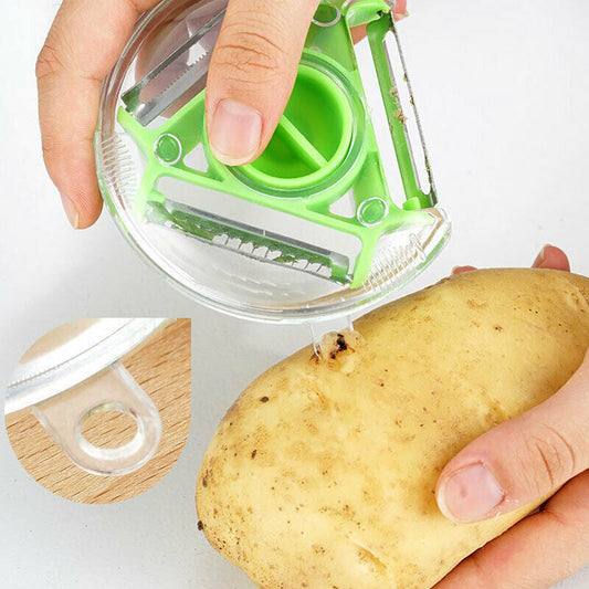 skorter | 3 In 1 Stainless Steel Peeler