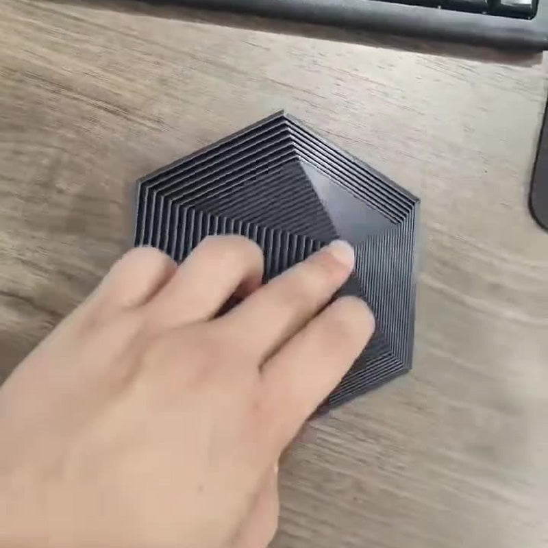 Skorter | 3D-printed Fractal Fidget Hexagon