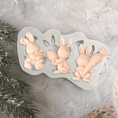 Skorter | 3D Easter cookie cutter baking tools