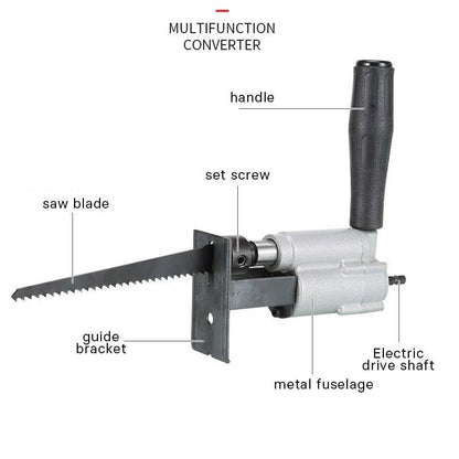 Skorter | Electric Drill Connection Saw Cutter for Woodworking