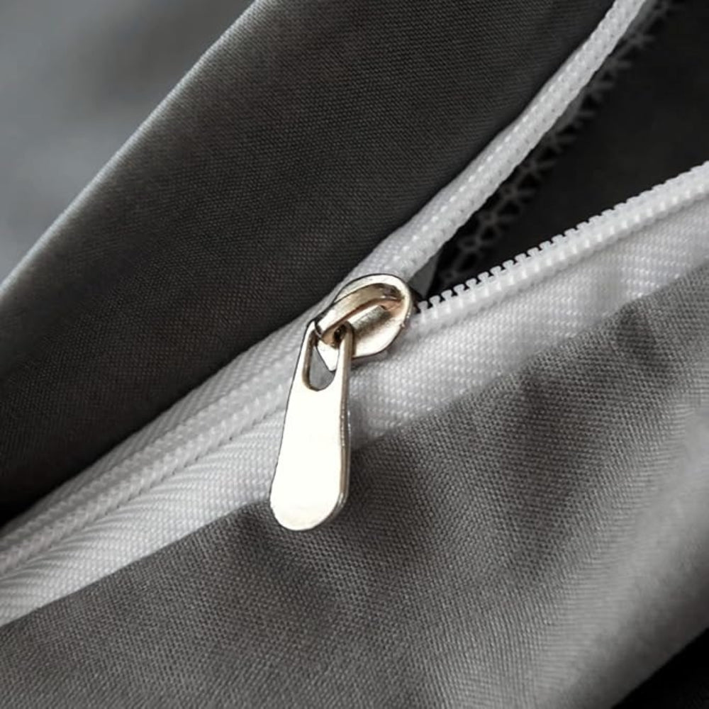 Skorter | Chevron Plush Quilt Cover | 3pcs Set